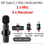 Premium Black Microphone For Home & Live Streaming Use